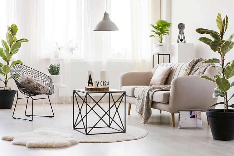 Intégrez les meubles métalliques dans votre décoration